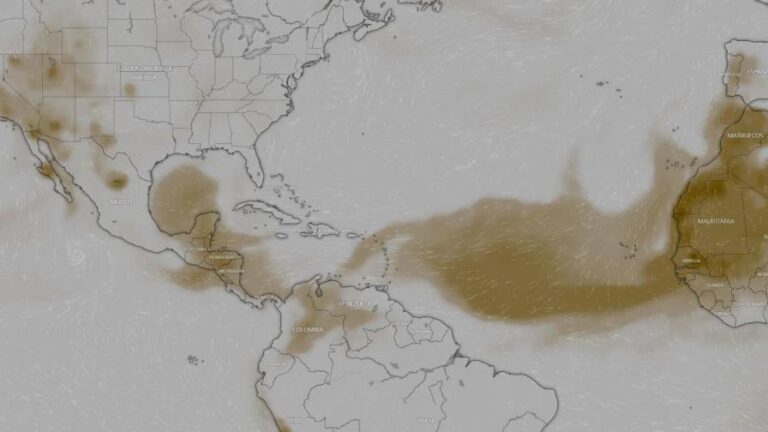 Llega al país este viernes una nube de polvo del Sahara: esto es lo que debes saber