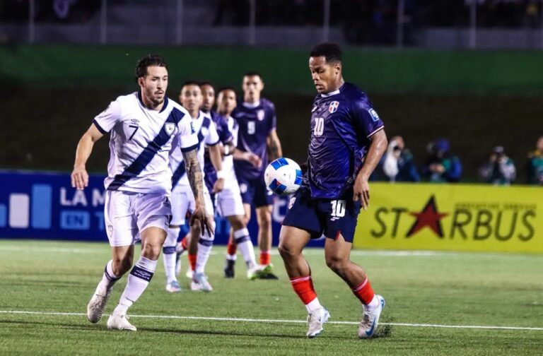 La Selección Dominicana de Fútbol cae ante Guatemala en las Eliminatorias del Mundial FIFA 2026