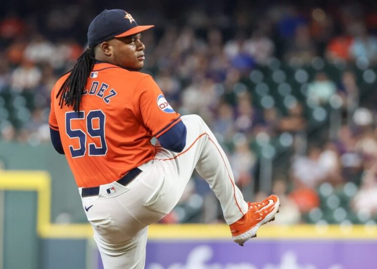 Framber Valdez lanza otra joya y Hummel define con HR para blanqueada de Astros sobre Filis