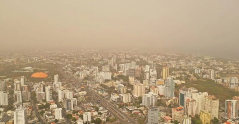Polvo del Sahara y aguaceros vespertinos dominarán las condiciones del tiempo