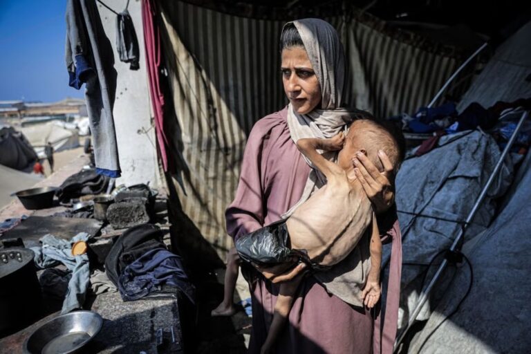 ONU declara oficialmente situación de hambruna en la Franja de Gaza