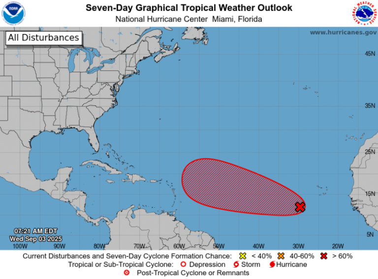 En las próximas 48 horas se podría formar un ciclón tropical