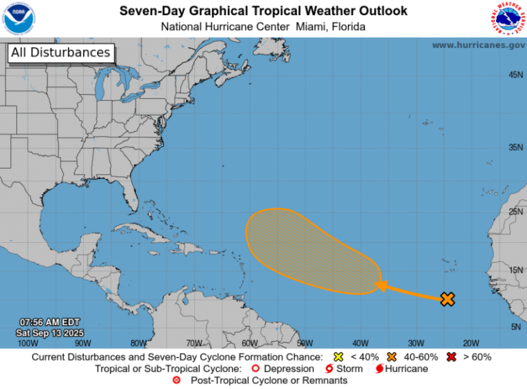 Pronostican fuertes aguaceros para la tarde de este sábado; Indomet vigila onda tropical