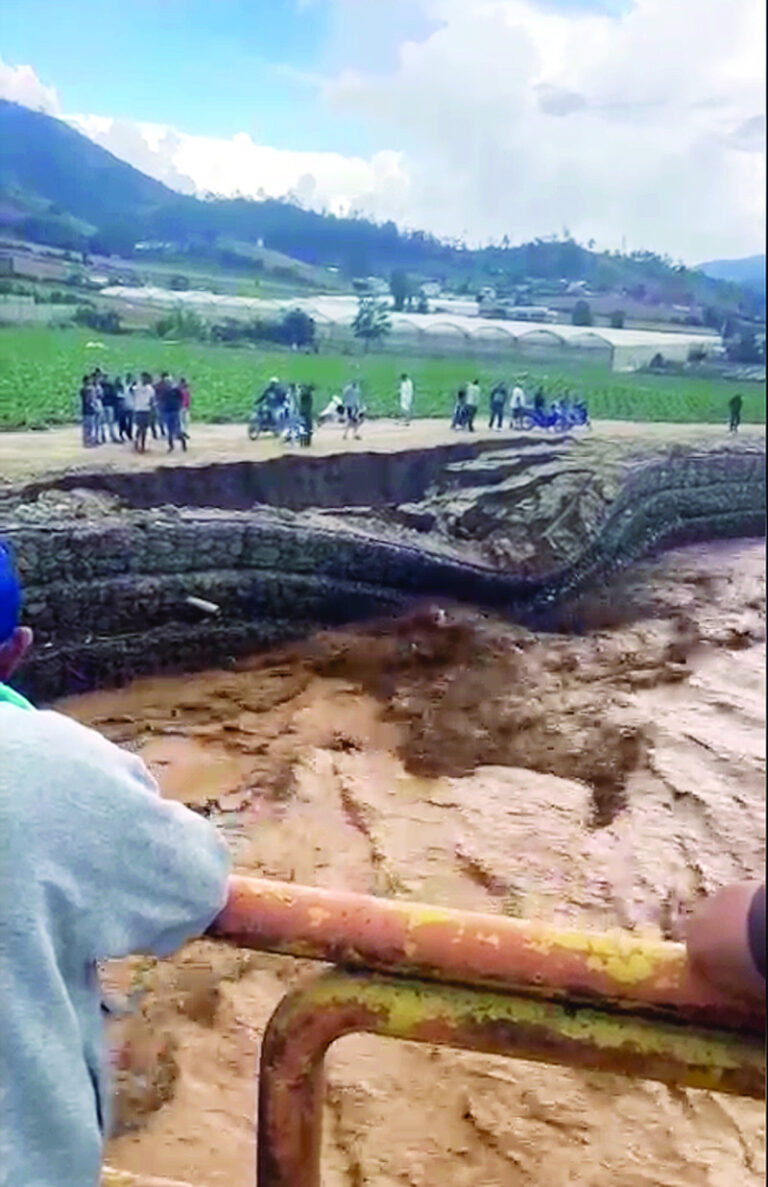 El río Tireo necesita intervención luego que desbordara su cauce