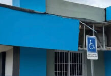 Lluvias por Melissa causan desplome parcial en hospital de Constanza