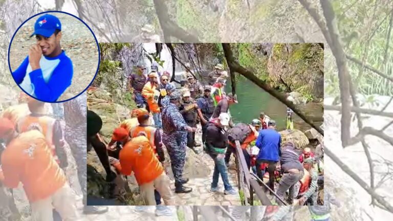Recuperan cuerpo sin vida de joven en el salto de Aguas Blancas