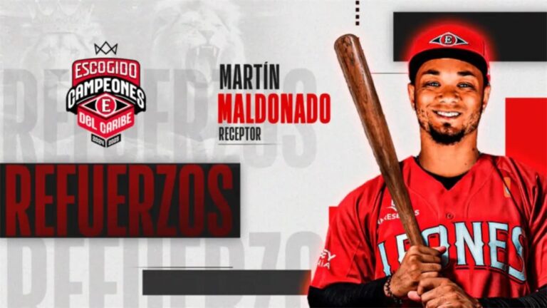 Martín Maldonado completa nómina de refuerzos del Escogido
