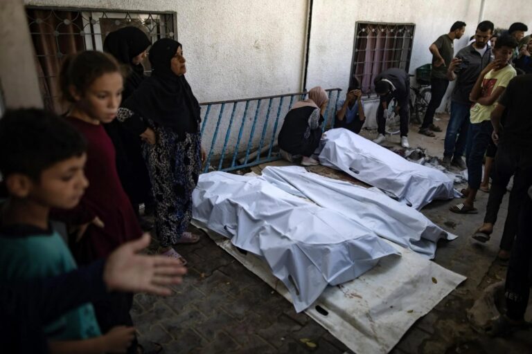 Al menos 100 muertos, incluidos 35 niños, tras los recientes bombardeos israelíes en Gaza