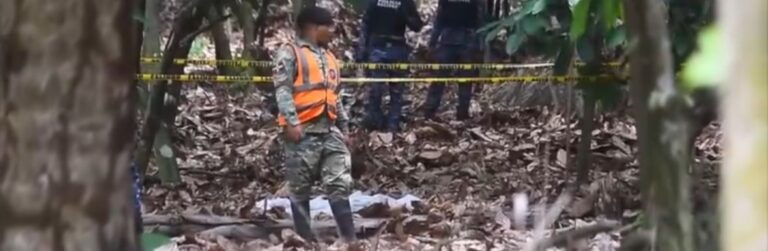 Autoridades acordonan área en finca de cacao por posible hallazgo vinculado a la niña Brianna Genao