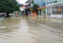 Fuertes lluvias dejan viviendas colapsadas y comunidades inundadas