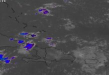 Vaguada provocará aguaceros en gran parte del país este lunes