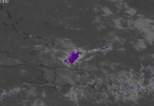 Vaguada provocará aguaceros este martes con varias provincias en alerta y restricciones en costas