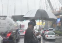 Sistema frontal en proceso de disipación provocará aguaceros con tormentas eléctricas