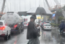 Jueves con aguaceros, tronadas y ráfagas de viento por incidencia de una vaguada
