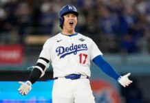 Ohtani impone récord japonés con 44 juegos seguidos embasándose y supera a Suzuki