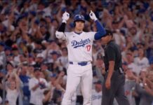 Ohtani extiende racha a 52 juegos embasándose y acecha segundo lugar de Dodgers