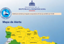 Continúan las lluvias este viernes: COE mantiene 18 provincias en alerta