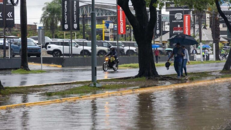 Pocas lluvias y temperaturas calurosas para este sábado