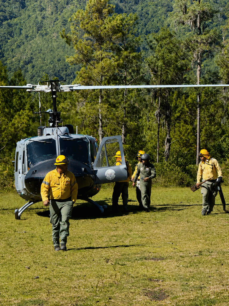 Medio Ambiente controla incendio forestal en el Valle del Tetero tras rápida intervención interinstitucional
