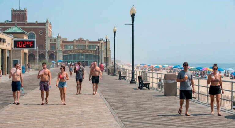 Ola de calor deja al menos 25 muertos en Nueva Jersey